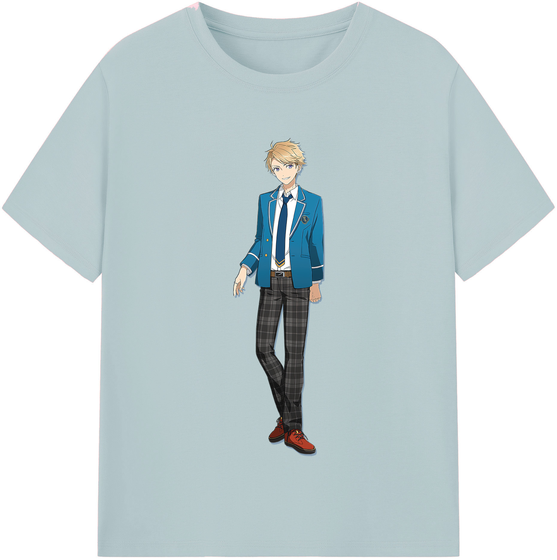 （画像用） あんさんぶるスターズ! Ensemble Stars 綿100％半袖Tシャツ（フロントプリント）